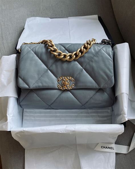 chanel 19 flap bag large|chanel 19 small vs medium.